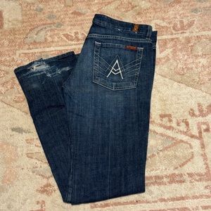 7 For All Mankind “A” pocket Jeans